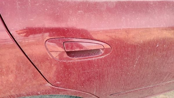 2002-2006 Nissan Altima Passenger Right Rear Outside Door Handle Back Red A15 — photo 4