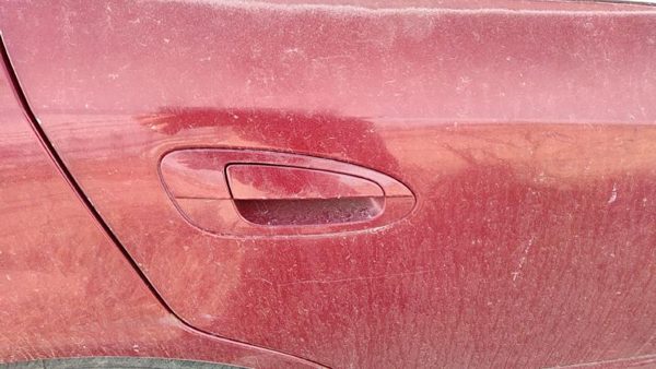 2002-2006 Nissan Altima Passenger Right Rear Outside Door Handle Back Red A15 — photo 3