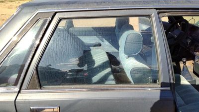 1983-1986 Toyota Camry Passenger Right Rear Side Window Door Glass Oem Back