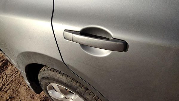 2007-2012 Nissan Altima Passenger Right Rear Outside Door Handle Back Gray W40 — photo 1