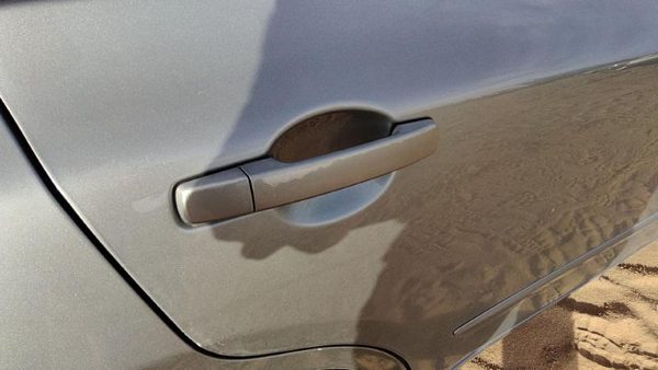 2007-2012 Nissan Altima Passenger Right Rear Outside Door Handle Back Gray W40 — photo 3