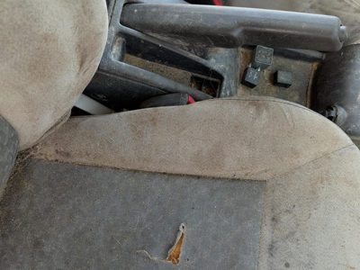 05-07 Chevy Cobalt Passenger Right Front Seat Belt Buckle Receiver Oem Gray 14B