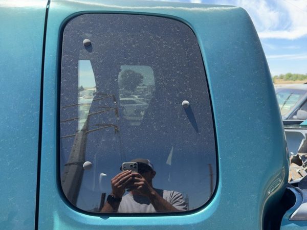 1997-2004 Ford F150 Driver Left Rear Door Glass Window SuperCab Flip OEM — photo 2