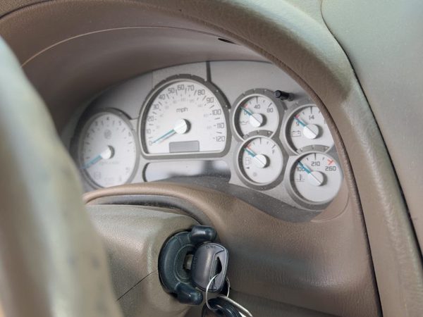 2004 Buick Rainier Trim Bezel Around Speedometer Oem Dash Surround Panel Tan 332 — photo 2