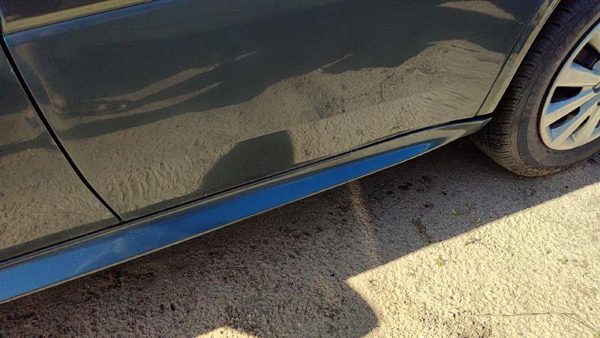 04-08 Grand Prix Driver Left Lower Rocker Panel Moulding Side Skirt Stealth Gray — photo 6