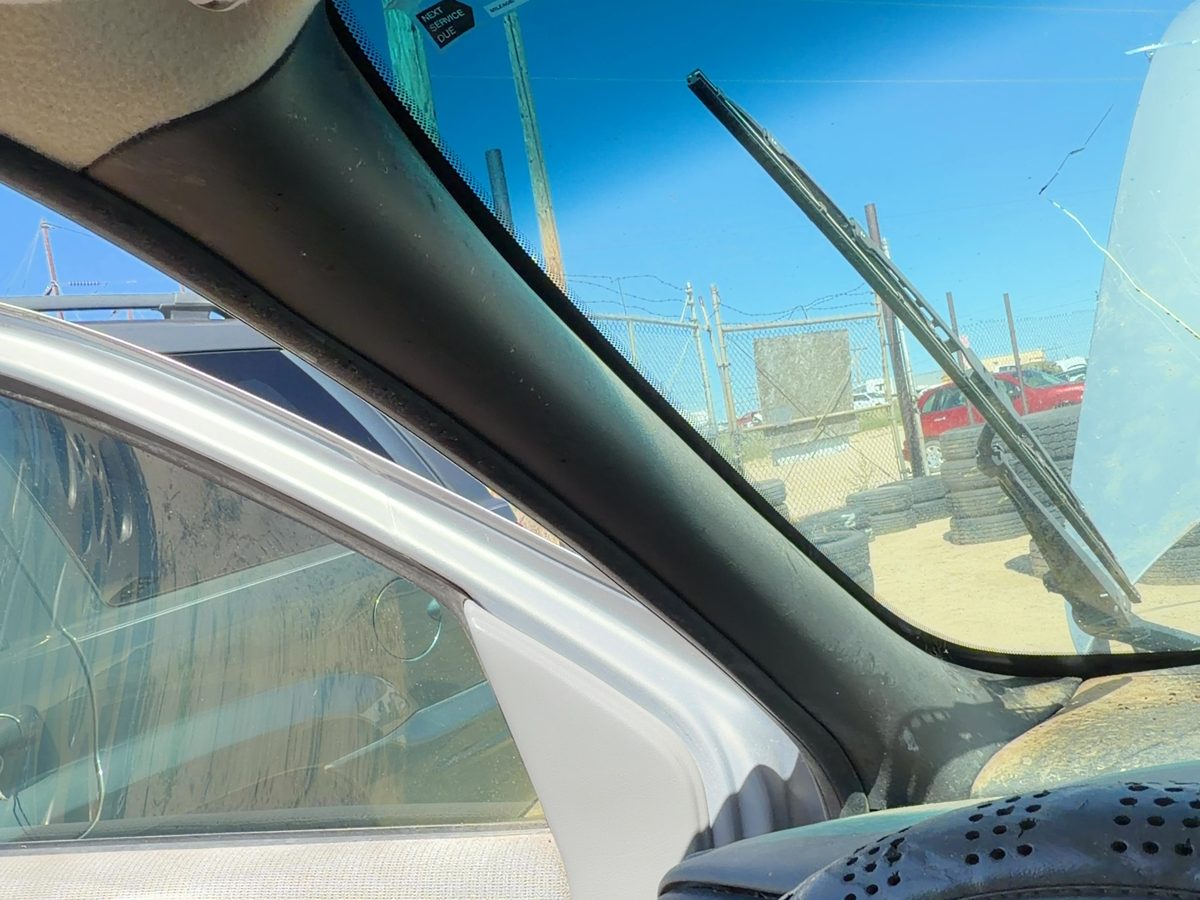 97-05 Chevy Venture Driver Left A Pillar Trim Windshield Post Panel Oem Gray 14C