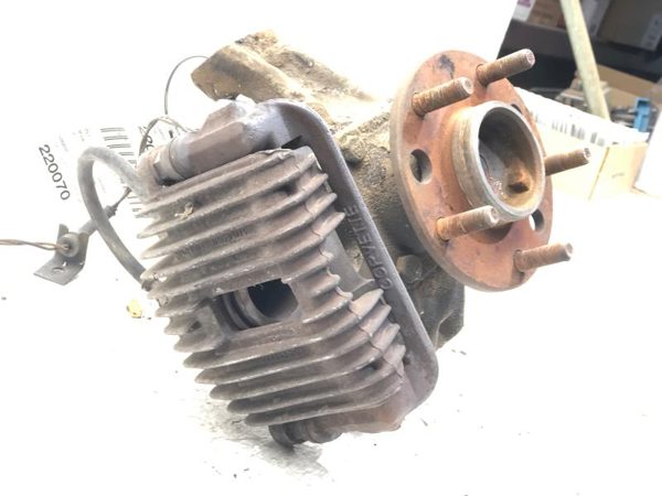 86-87 Corvette C4 Passenger Right Front Spindle Steering Knuckle W Hub & Caliper — photo 3