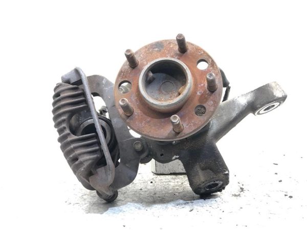 86-87 Corvette C4 Passenger Right Front Spindle Steering Knuckle W Hub & Caliper — photo 1