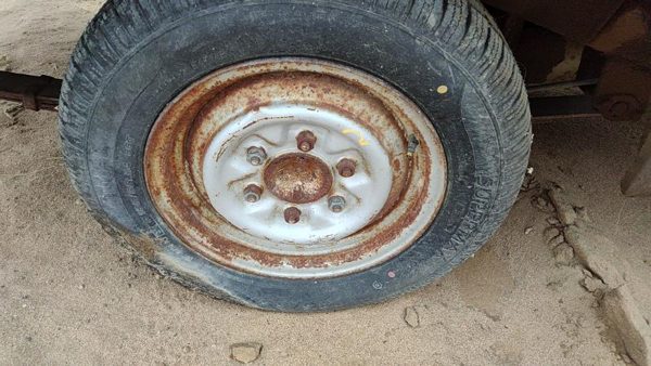 1977-1982 Ford Courier 14' Steel Wheel Oem Factory Rim #2 D77z1007c — photo 2