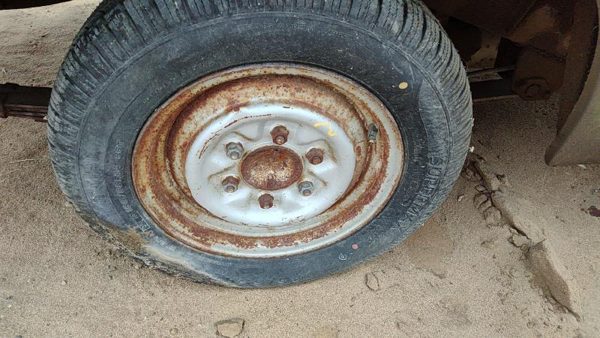1977-1982 Ford Courier 14' Steel Wheel Oem Factory Rim #2 D77z1007c — photo 3