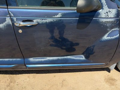 2001 Chrysler PT Cruiser Front Door RH Blue PB7