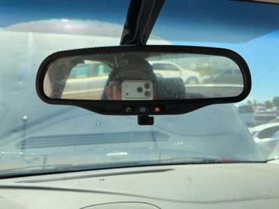 2005-2010 Pontiac G6 Inside Rear View Mirror Oem Windshield Mounted Onstar
