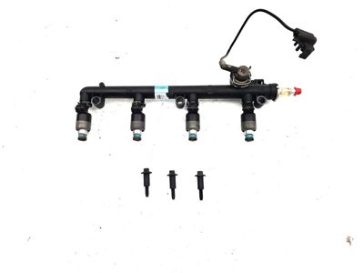 1996-2001 Saturn Sl1 Complete Fuel Rail With Injectors Set Loaded Oem 1.9L Sohc