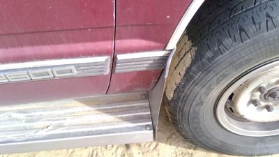 1988-2000 Gmc Sierra 2500 Passenger Right Moulding From Fender Oem Trim Strip