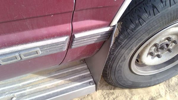 1988-2000 Gmc Sierra 2500 Passenger Right Moulding From Fender Oem Trim Strip — photo 7