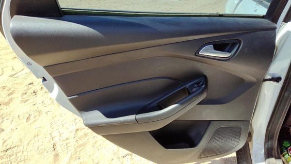 12-14 Focus Ford Driver Left Rear Door Trim Panel With Switches Back Black Ew — photo 1