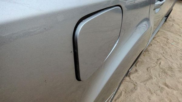 10-14 Legacy Outback Fuel Tank Door With Hinge Gas Lid Filler Ssm Steel Silver — photo 6