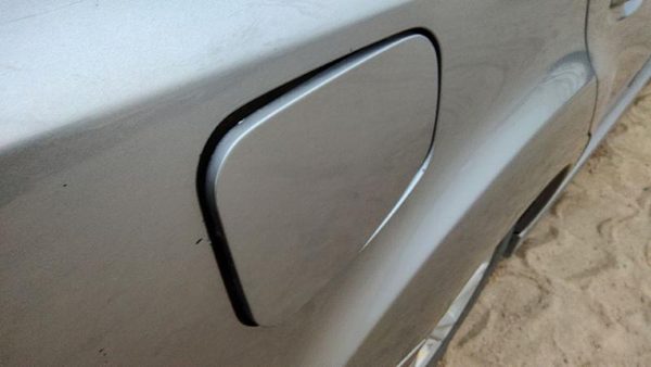 10-14 Legacy Outback Fuel Tank Door With Hinge Gas Lid Filler Ssm Steel Silver — photo 5