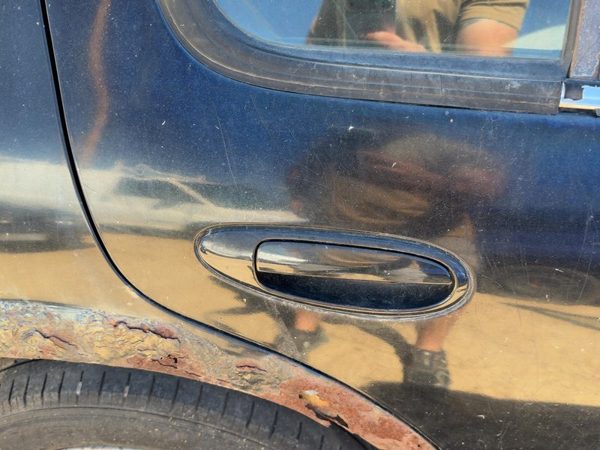 1995-1999 Nissan Maxima Passenger Right Rear Outside Door Handle Oem Back Black — photo 3