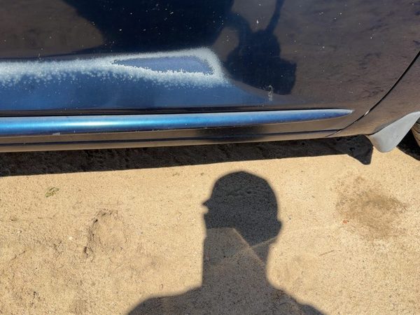 01-06 Pt Cruiser Passenger Right Front Moulding From Door Oem Lower Blue Pb7 — photo 2
