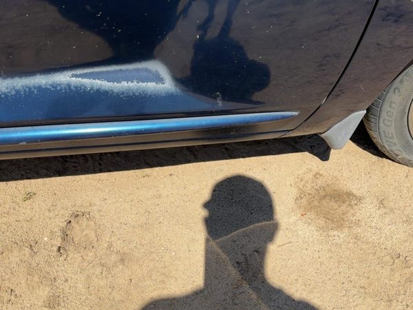 01-06 Pt Cruiser Passenger Right Front Moulding From Door Oem Lower Blue Pb7 — photo 3