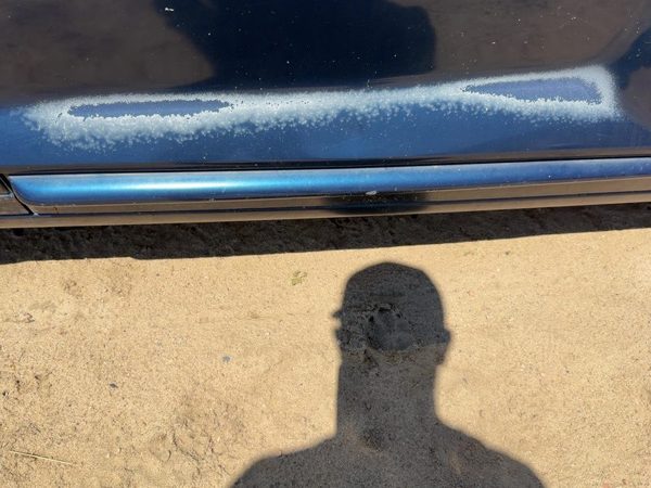 01-06 Pt Cruiser Passenger Right Front Moulding From Door Oem Lower Blue Pb7 — photo 4
