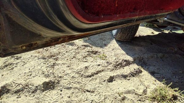 1989 Ford F150 Front Door LH Silver — photo 9