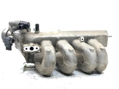 1997-2000 Ford Escort Upper Intake Manifold Assembly Plenum 2.0L Throttle Valve