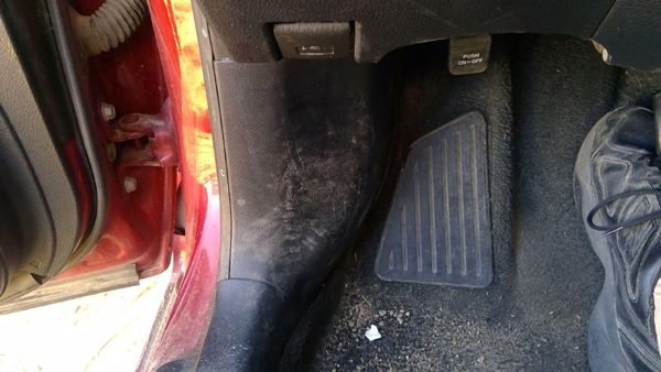 2010-2012 Lexus Hs250h Hybrid Driver Left Lower Kick Trim Panel Oem Black 25 — photo 1