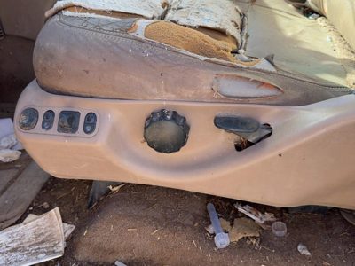 1998 Lincoln Navigator Seat Track LH Tan Kx
