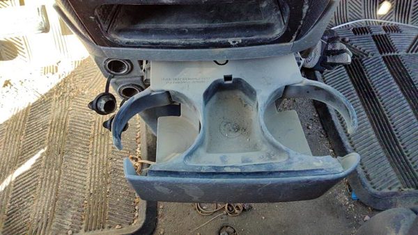 2005-2007 Dodge Caravan Slide Out Dash Mounted Cup Holder Assembly D5 Slate Gray — photo 2