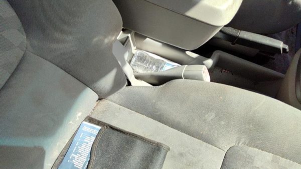 07-09 Chevy Equinox Passenger Right Front Seat Belt Buckle Receiver Oem Gray 14B — photo 1