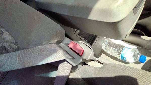 07-09 Chevy Equinox Passenger Right Front Seat Belt Buckle Receiver Oem Gray 14B — photo 4