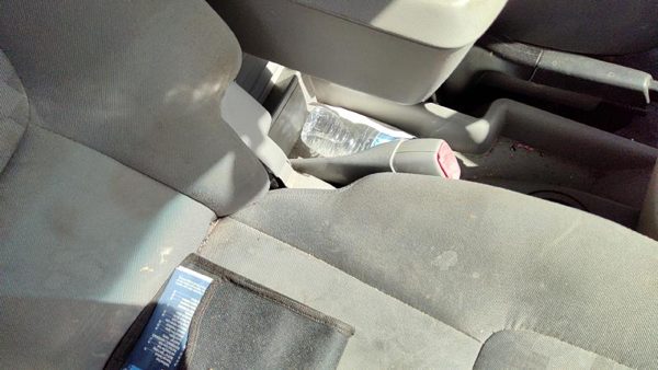 07-09 Chevy Equinox Passenger Right Front Seat Belt Buckle Receiver Oem Gray 14B — photo 3