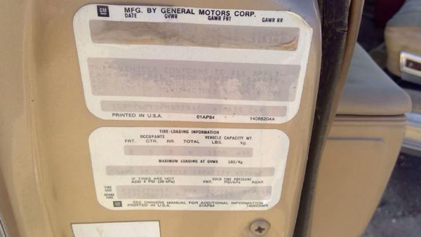 1985 Oldsmobile Delta 88 Cowl Vent Panel/screen Olds — photo 4