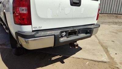 2008 Chevy Silverado 2500 Rear Bumper Assembly Dents