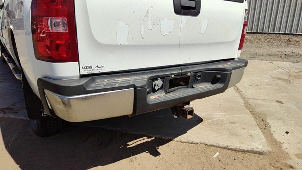 2008 Chevy Silverado 2500 Rear Bumper Assembly Dents — photo 1