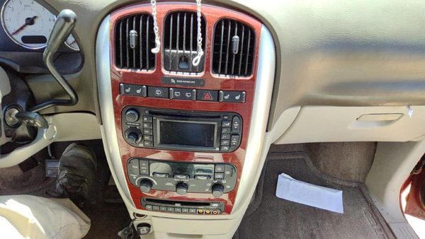 05-07 Town Country Trim Bezel Around Radio Surround Dash Panel Oem Khaki J1 — photo 3