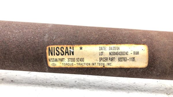 2001-2004 Nissan Xterra Front Drive Shaft Oem Driveline 4X4 4Wd 372009Z400 — photo 9