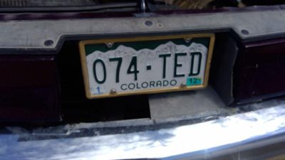 93-96 Cadillac Fleetwood Fuel Tank Door With Hinge Gas Lid Oem Filler