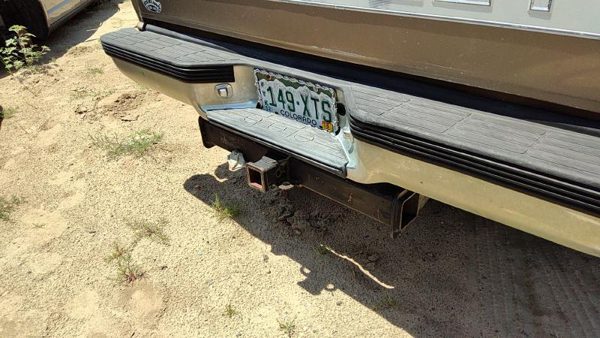 1988-2000 Silverado 2500 Chrome Rear Bumper Assembly With Brackets Oem 999863 — photo 5