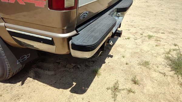 1988-2000 Silverado 2500 Chrome Rear Bumper Assembly With Brackets Oem 999863 — photo 7