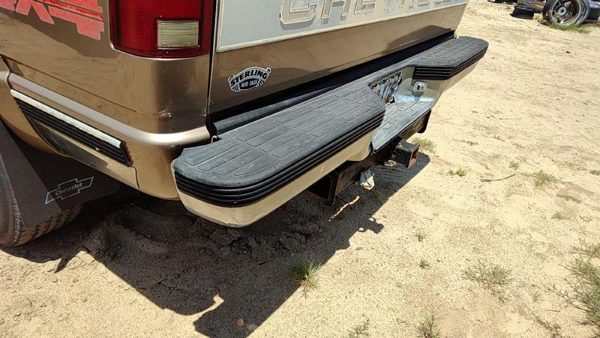 1988-2000 Silverado 2500 Chrome Rear Bumper Assembly With Brackets Oem 999863 — photo 8