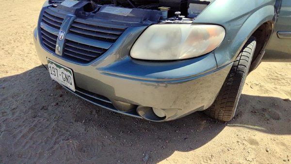2001-2007 Dodge Caravan Front Bumper Cover Assembly Oem Magnesium Ppk 05139118Aa — photo 2