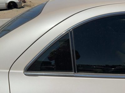 00-02 Lincoln Ls Passenger Right Rear Vent Window Back Door Glass With Frame Oem