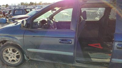 2001 Dodge Caravan Front Door LH Blue
