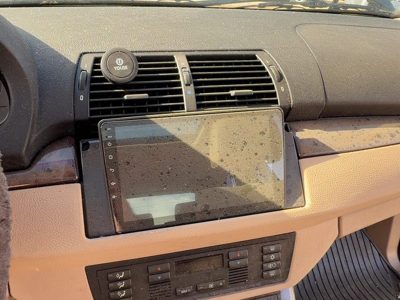2000-2006 Bmw X5 Trim Bezel Around Radio Surround Dash Panel Oem E53 Beige Lchc