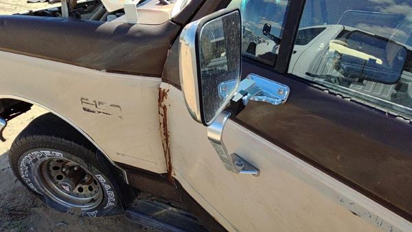 1980-1996 Ford F150 Driver Left Side Mirror Door Mounted Oem E5tz17696b — photo 4