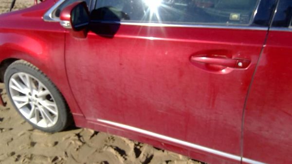 2010 Lexus HS250h Front Door Shell LH Red 3R1 — photo 2