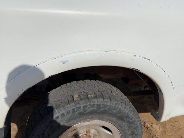 1997-2004 Ford F150 Passenger Right Rear Wheel Flare Moulding Oem Back White Yz — photo 4